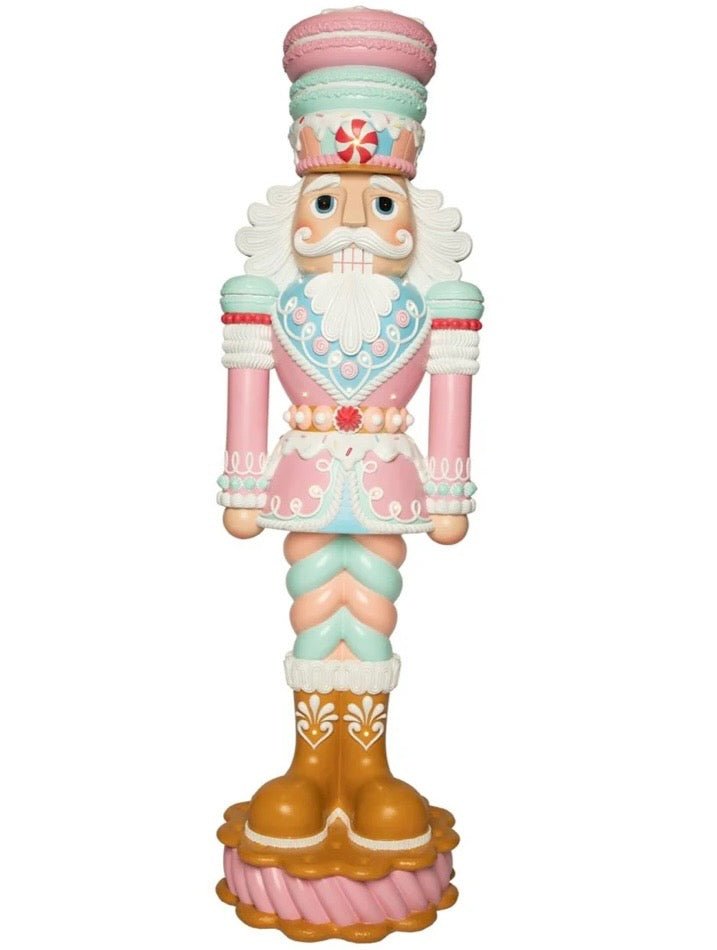 6ft Macaroon LED Nutcracker - Custom Prop Rentals