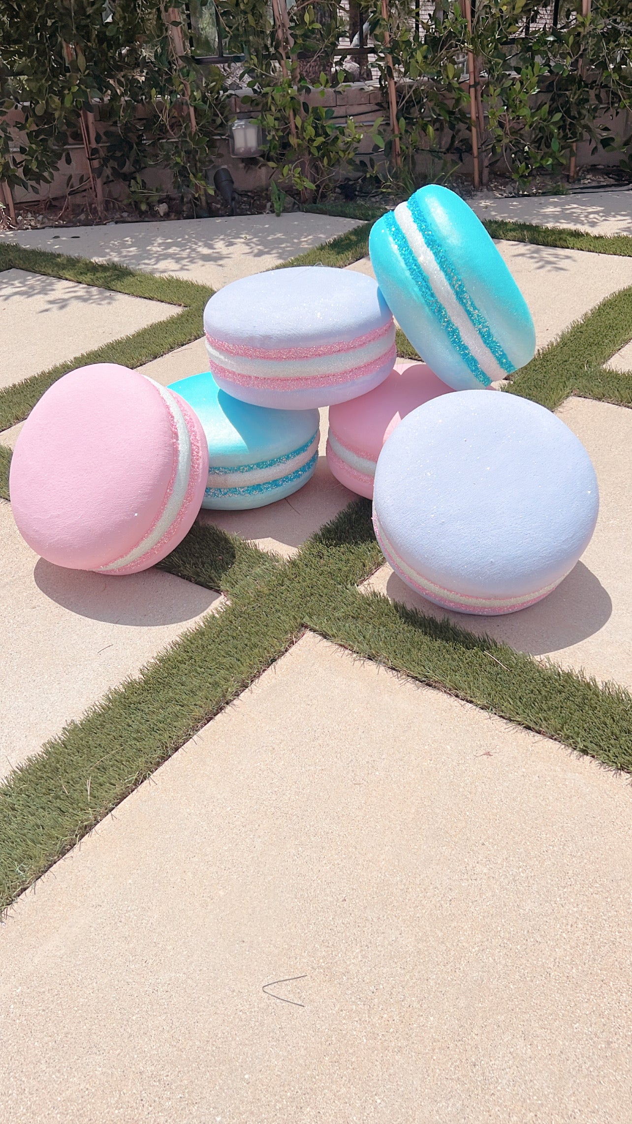 Macaroon Shiny Baby Blue