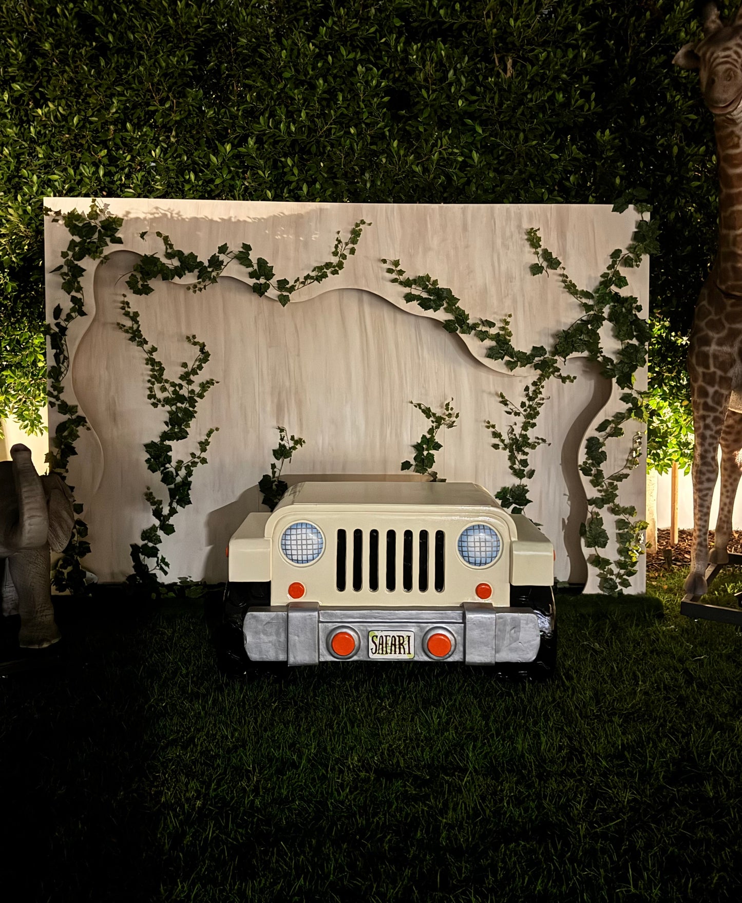 Safari Backdrop 3D