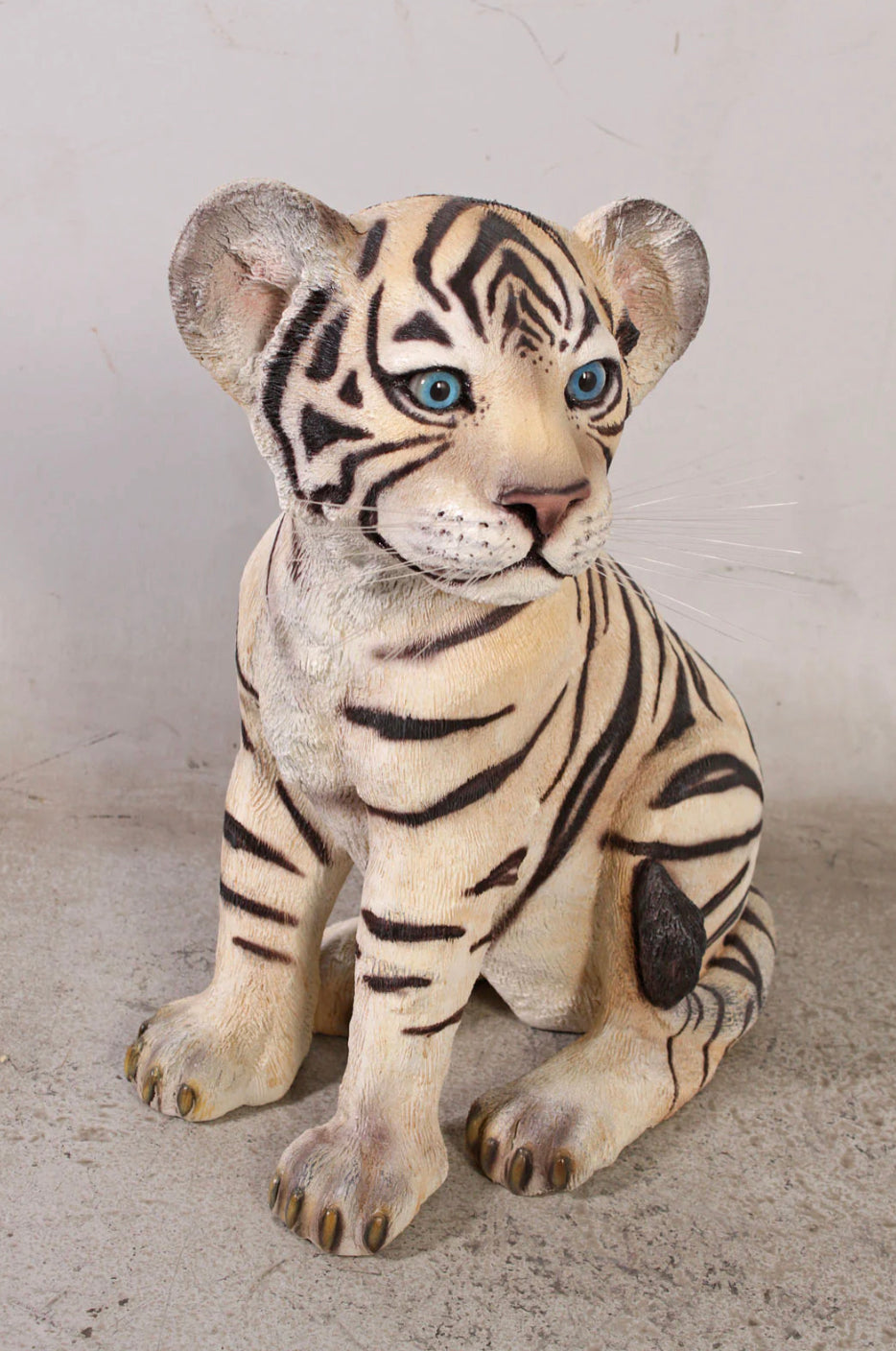 Siberian Tiger Cub Sitting