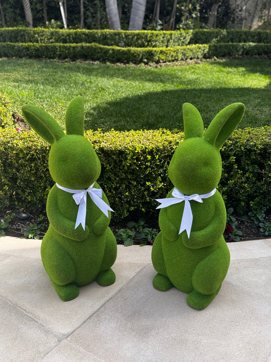 Rabbit in Green Pair