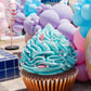 Cupcake w/ Blue Frosting