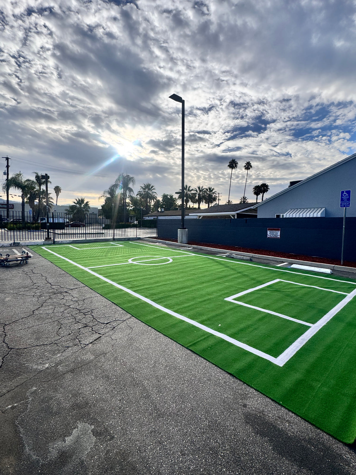 Soccer Turf Green 20x45