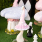 Mushroom Whimsical  Pastel Pink