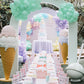 Ice Cream Double Scoop 6ft Pastel Mint/Pink