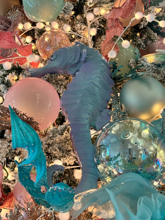 Small Seahorse Blue