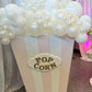 Popcorn Box Pink & White