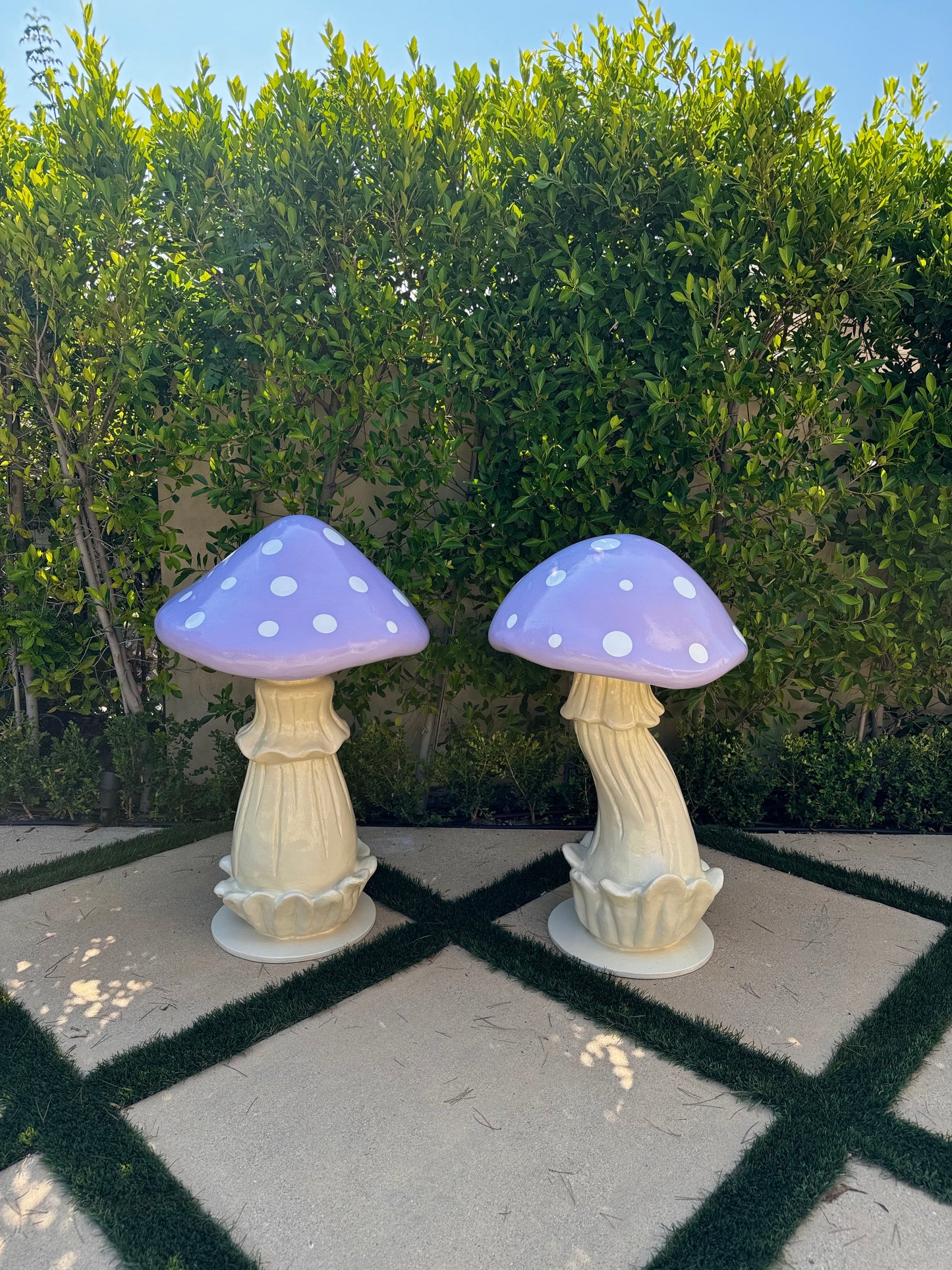 Mushroom Skirt Lavender