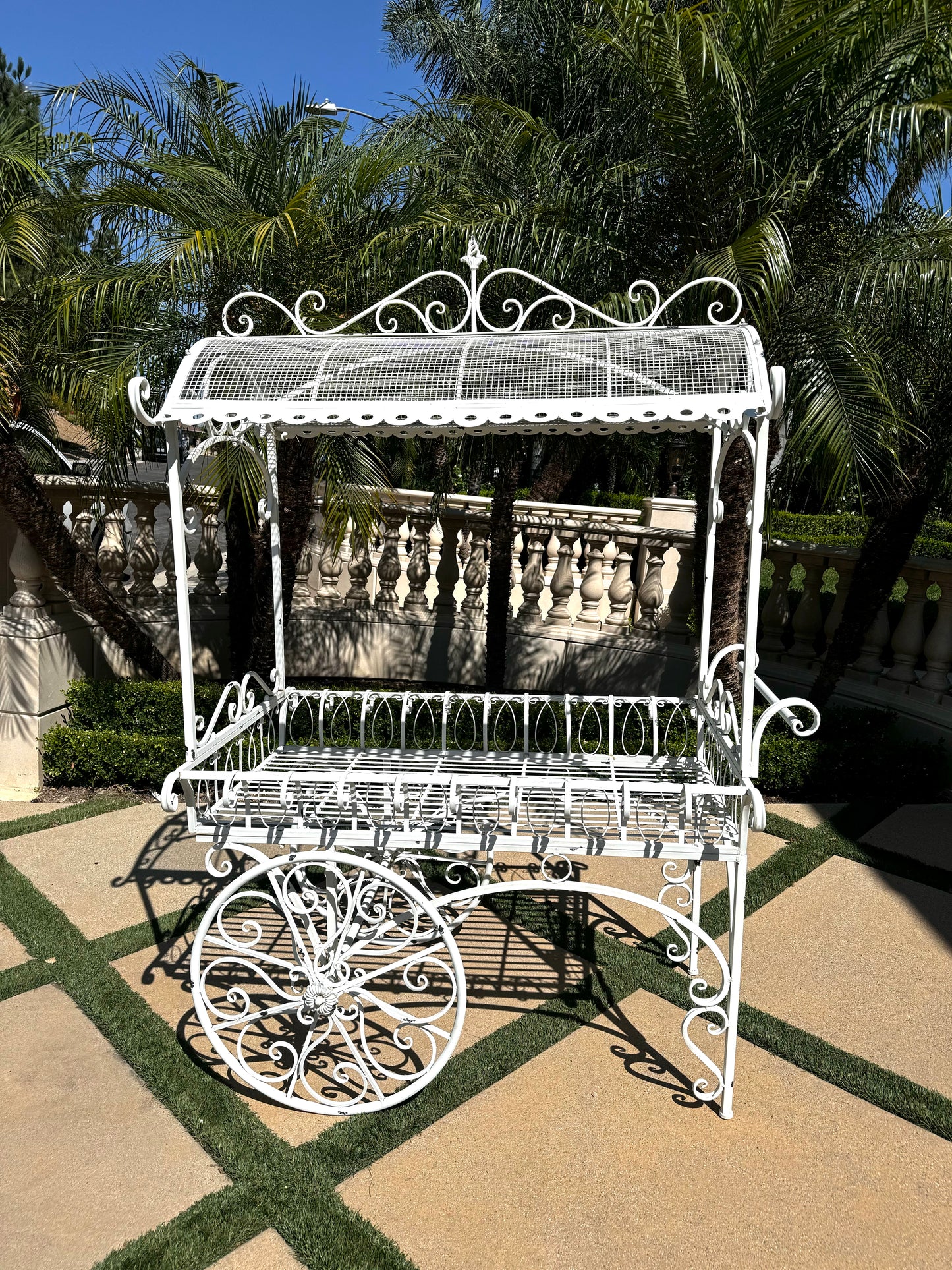 Garden Flower Cart