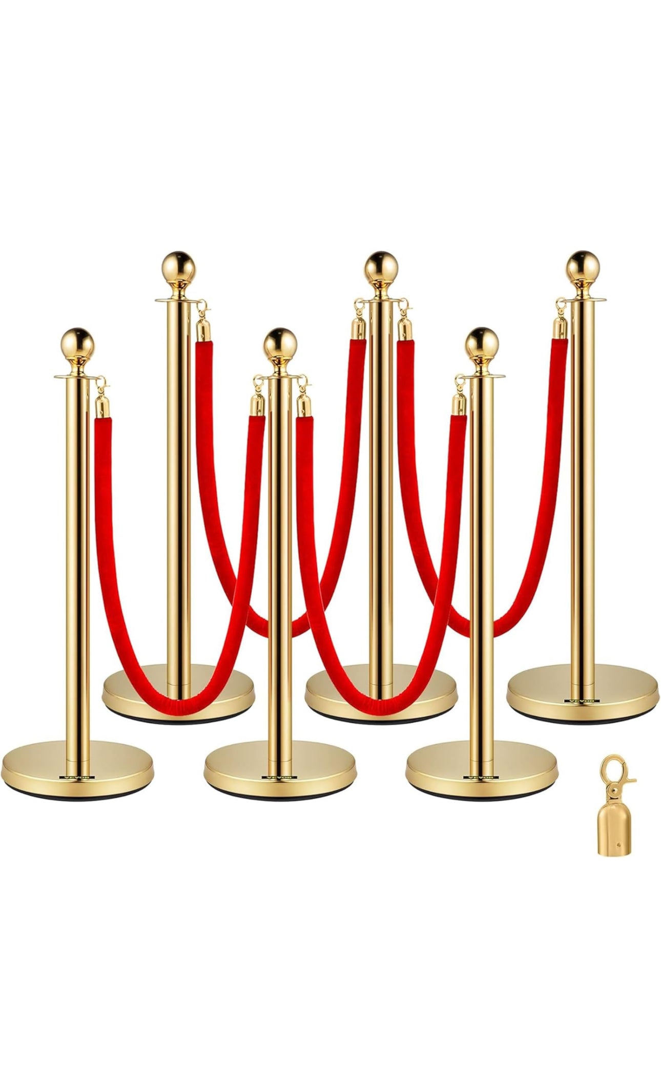 Stanchions Gold  w/ Baby Blue