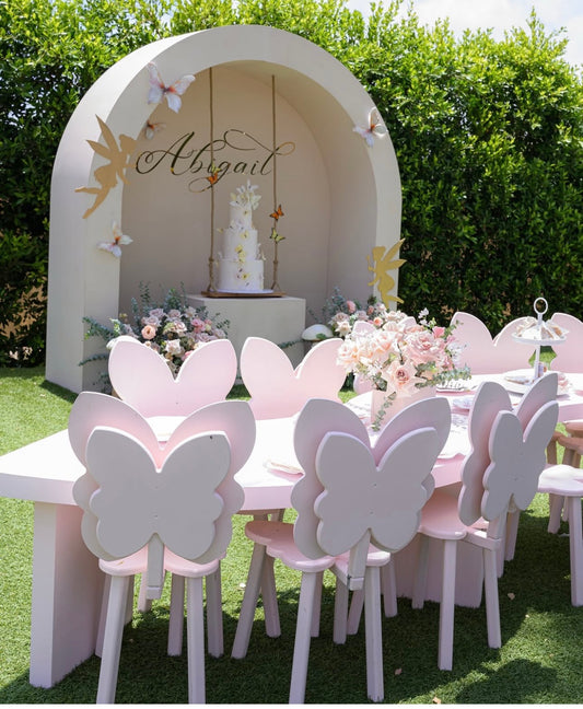 Kids Wave Table Pink