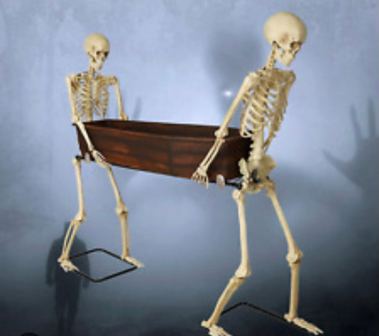 Skeletons Carrying a Coffin