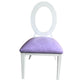 Kids Oval Back Chair Lavender