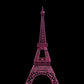 EIFFEL TOWER 12 Ft Pink