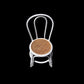 Kid Rattan Bend Back White