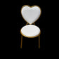 Kids Heart Chair White