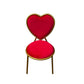 Kids Heart Chair Red