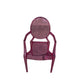 Kids Ghost Chair with arm rest Pink
