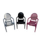 Kids Ghost Chair with arm rest Pink