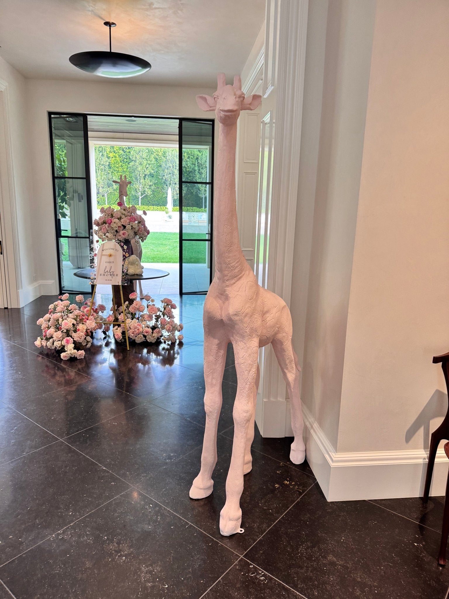 Adult Giraffe Pink - Custom Prop Rentals