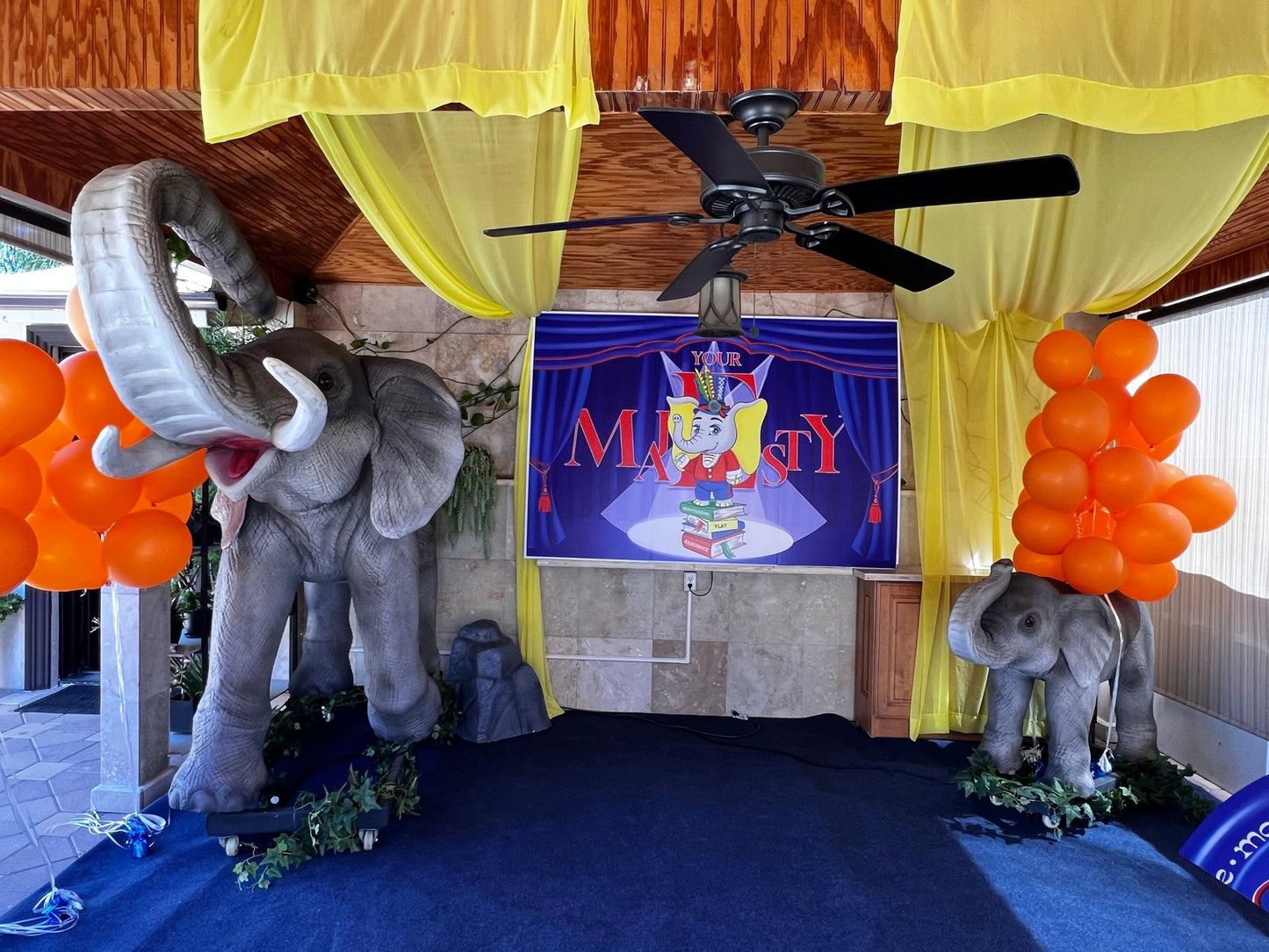 Animated Elephants - Custom Prop Rentals