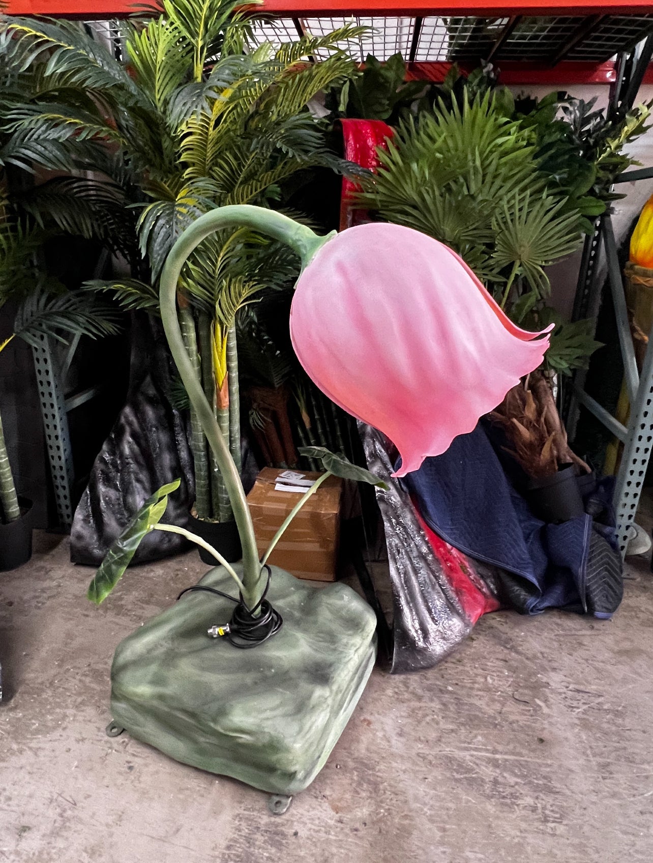 Animated Enchanted Flower Pink - Custom Prop Rentals