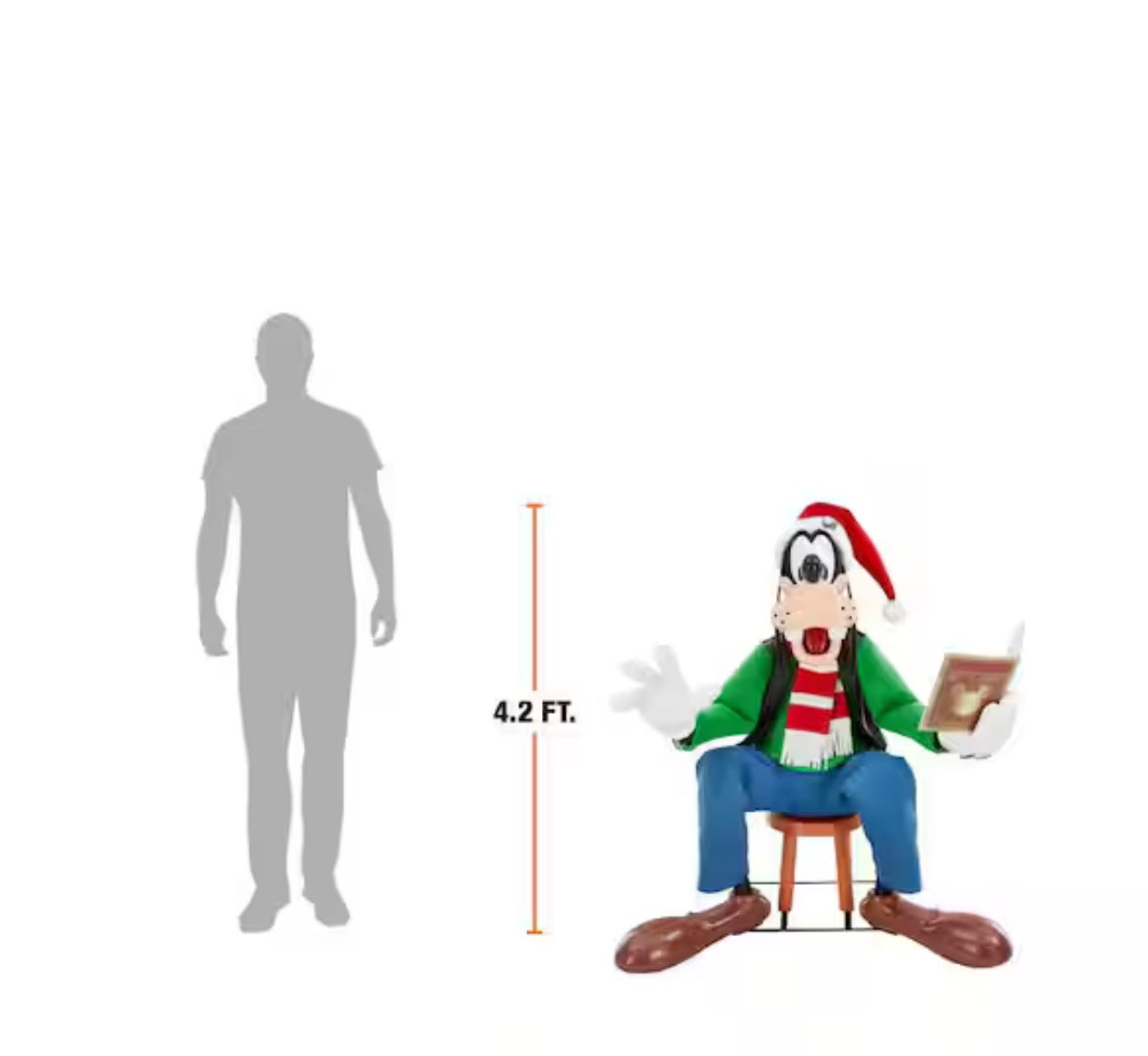 Animated Goofy 4ft - Custom Prop Rentals