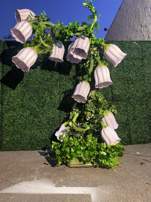 Animated Large Flower Lavender - Custom Prop Rentals