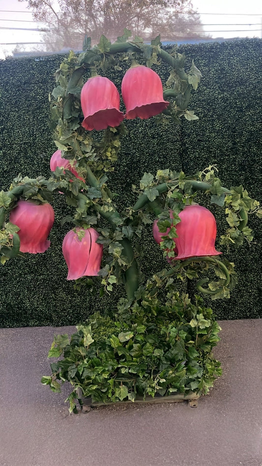 Animated Large Flower Pink - Custom Prop Rentals
