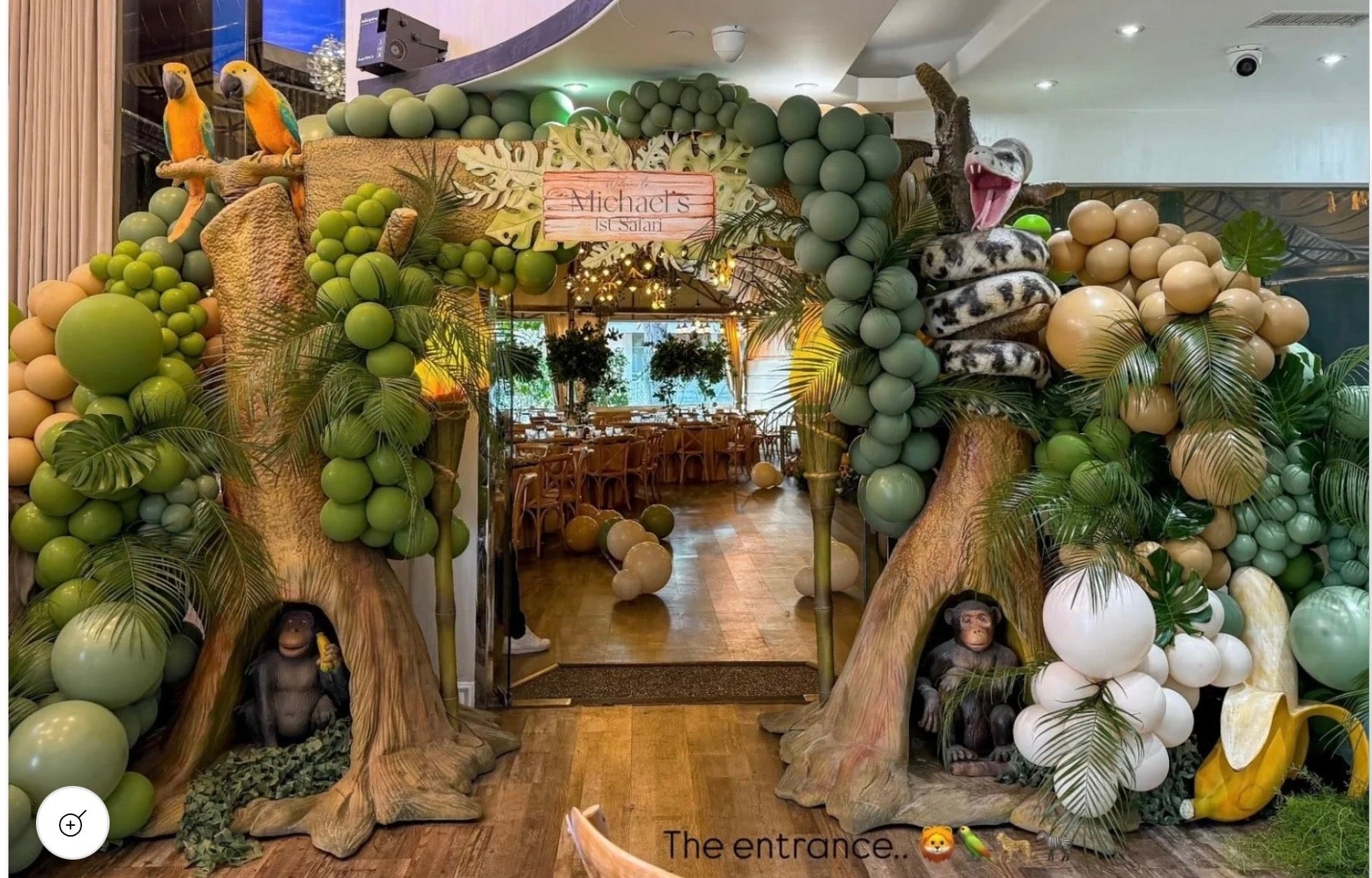 Animated Safari Gate - Custom Prop Rentals