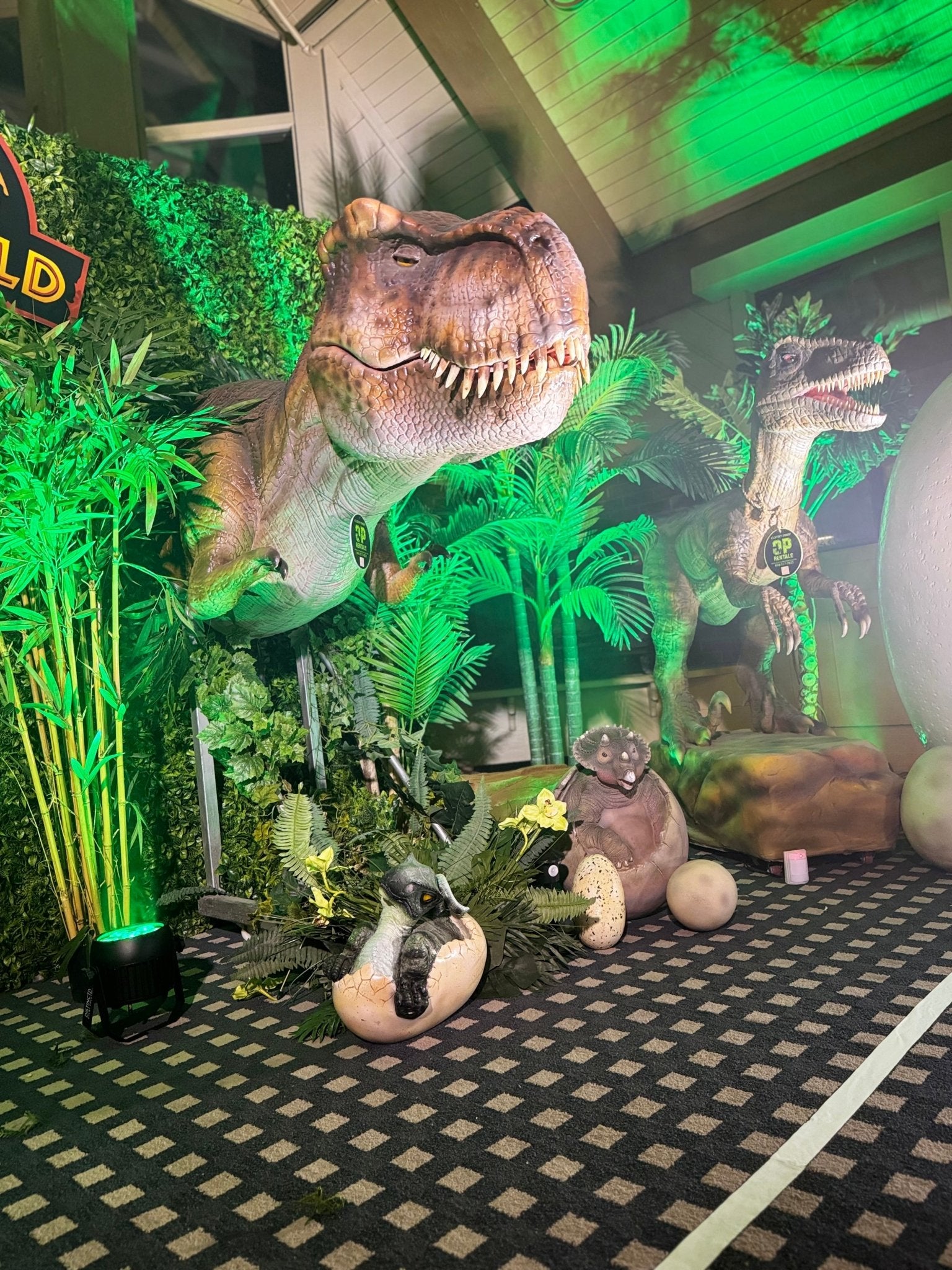 Animated T - Rex Dino Head - Custom Prop Rentals