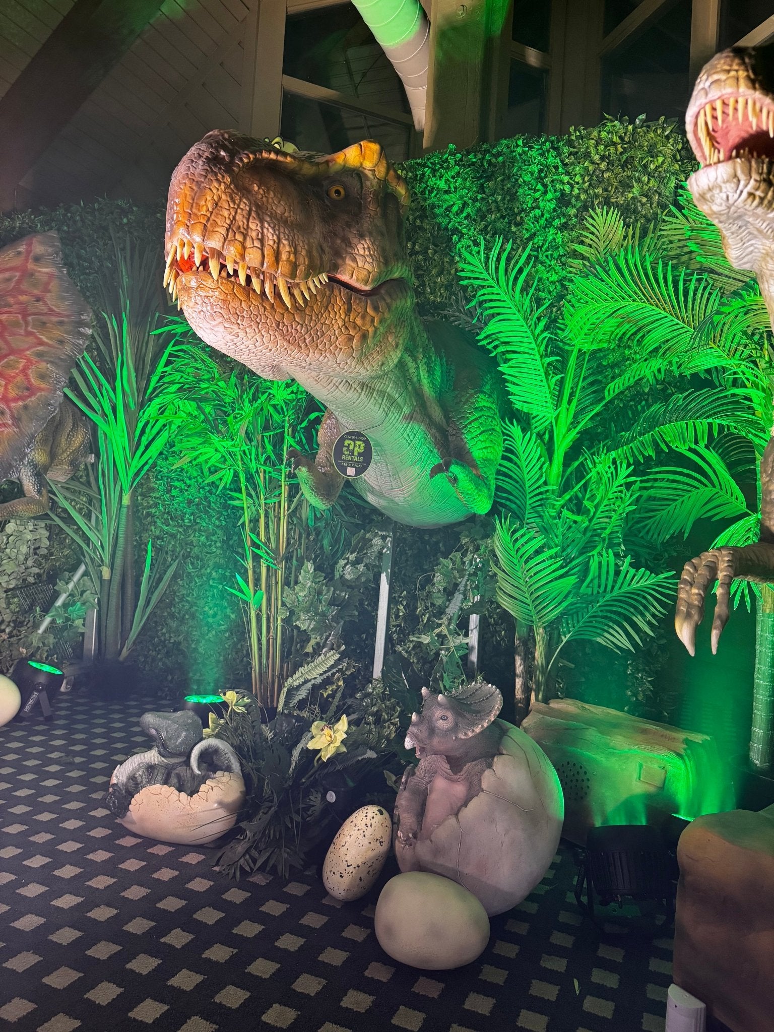 Animated T - Rex Dino Head - Custom Prop Rentals