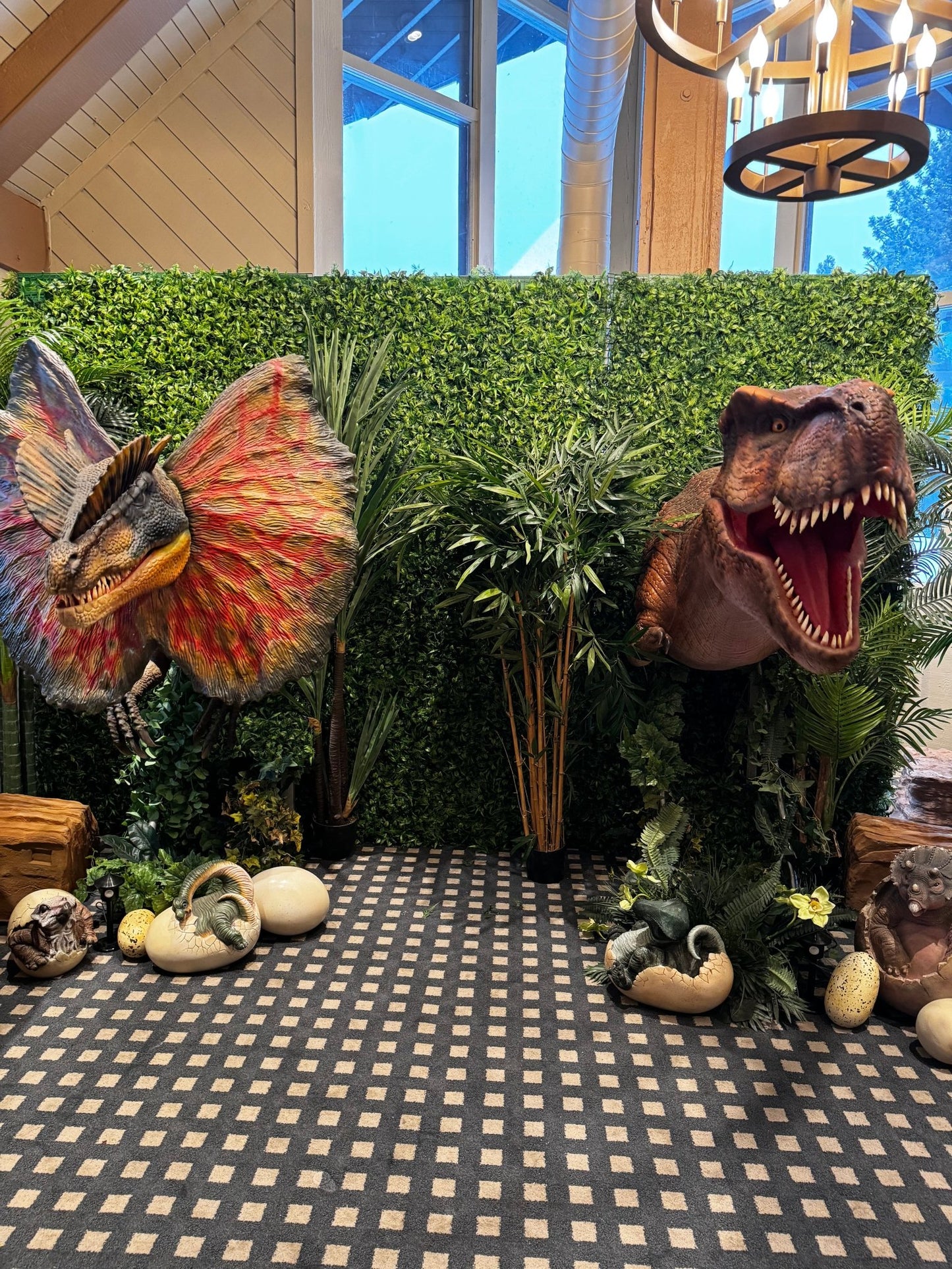 Animated T - Rex Dino Head - Custom Prop Rentals