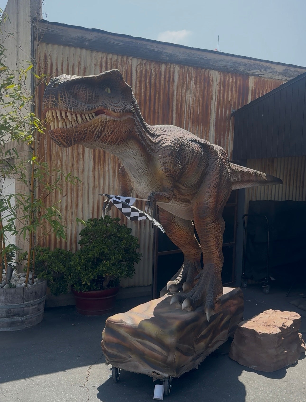 Animated T - Rex Spiky - Custom Prop Rentals