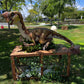 Animatronics Oviraptor with five eggs and two babies - Custom Prop Rentals