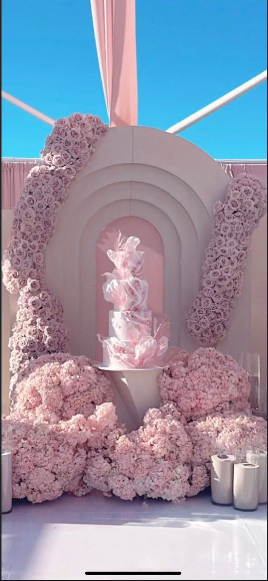 Arch Backdrop - Custom Prop Rentals