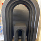 Arch Cake Stand Black - Custom Prop Rentals