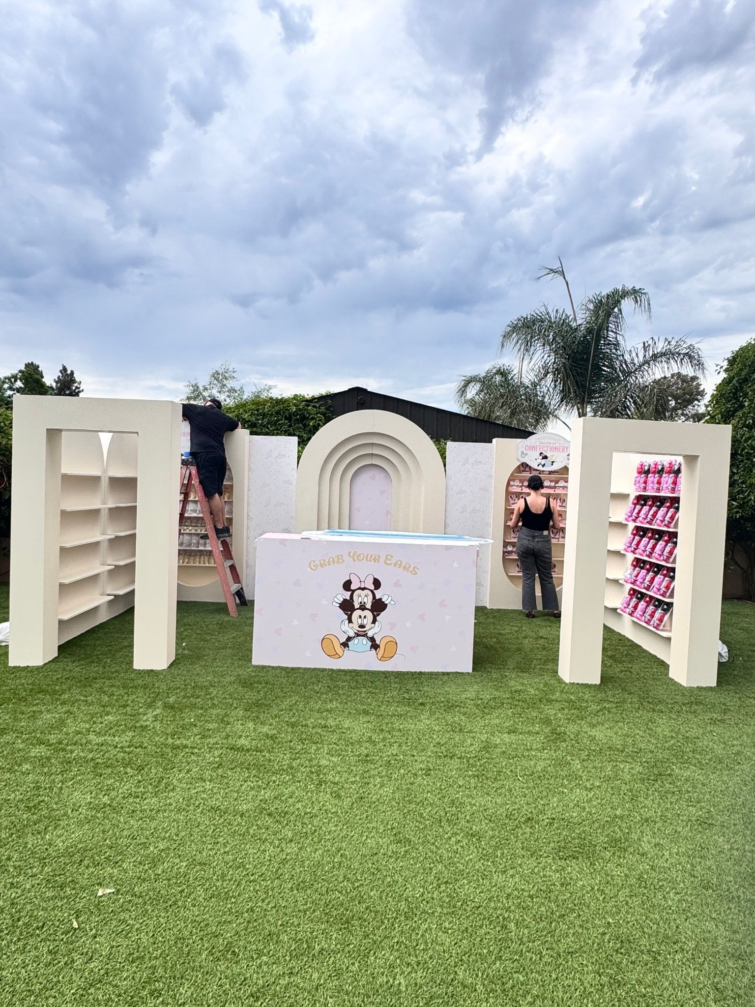 Arch Shelve 1 - Custom Prop Rentals