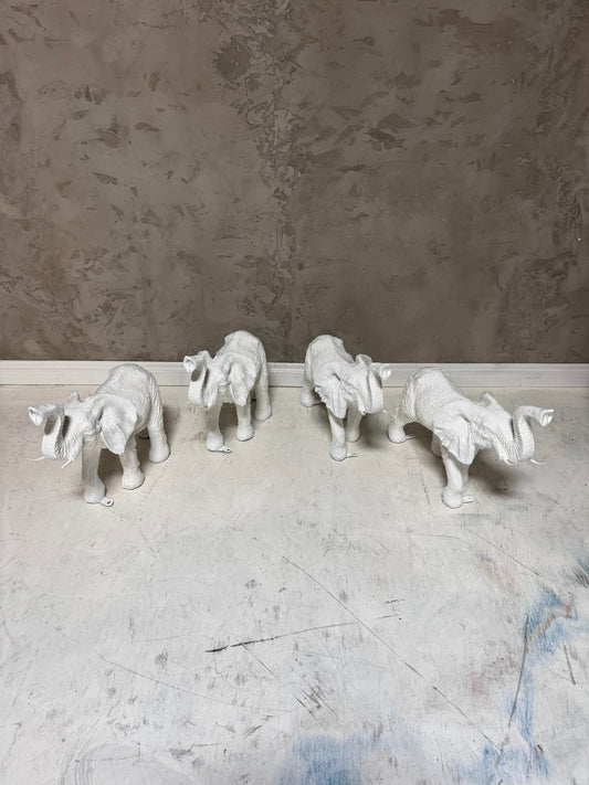 Baby Elephant White - Custom Prop Rentals