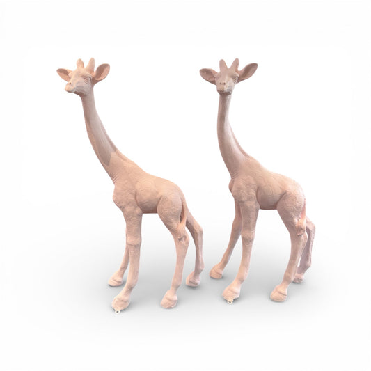 Baby Giraffe Head Twist Pink - Custom Prop Rentals