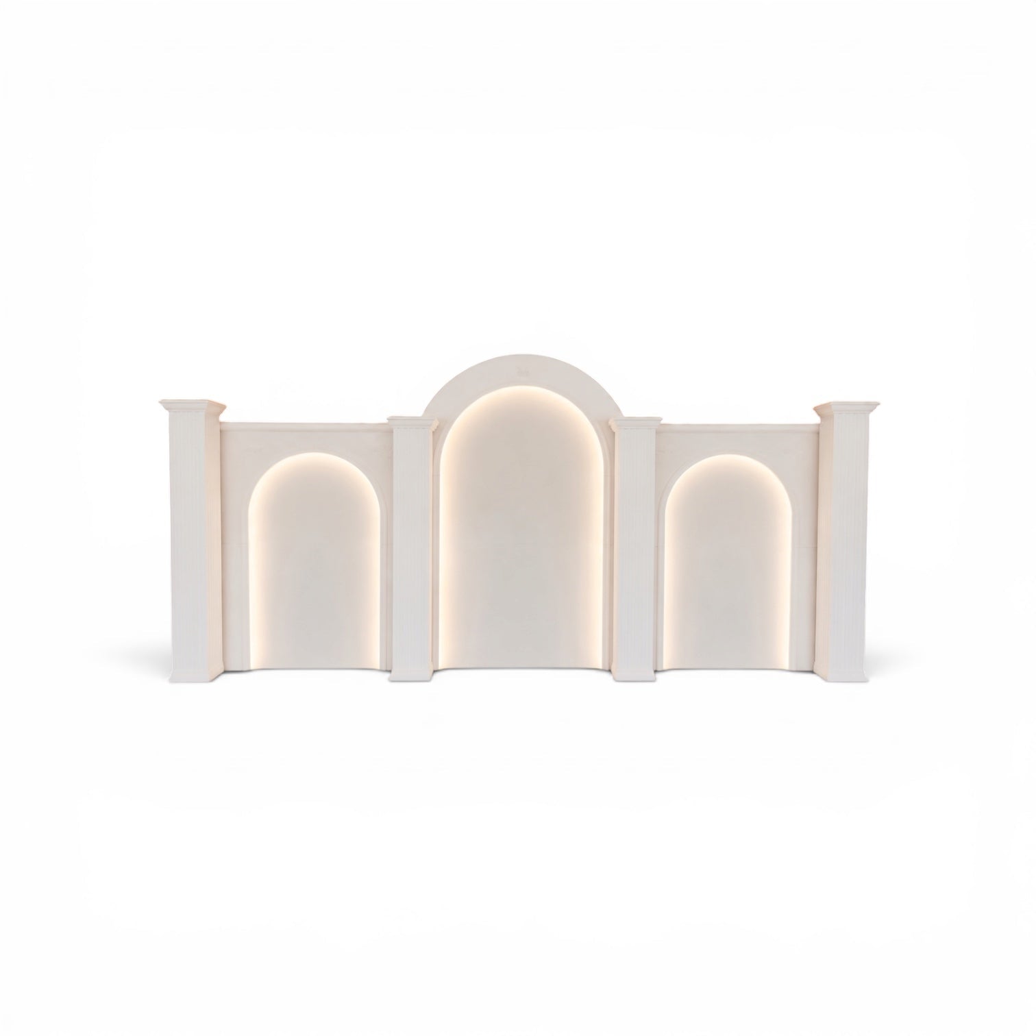 Backdrop 3 Piece with Lights - Custom Prop Rentals