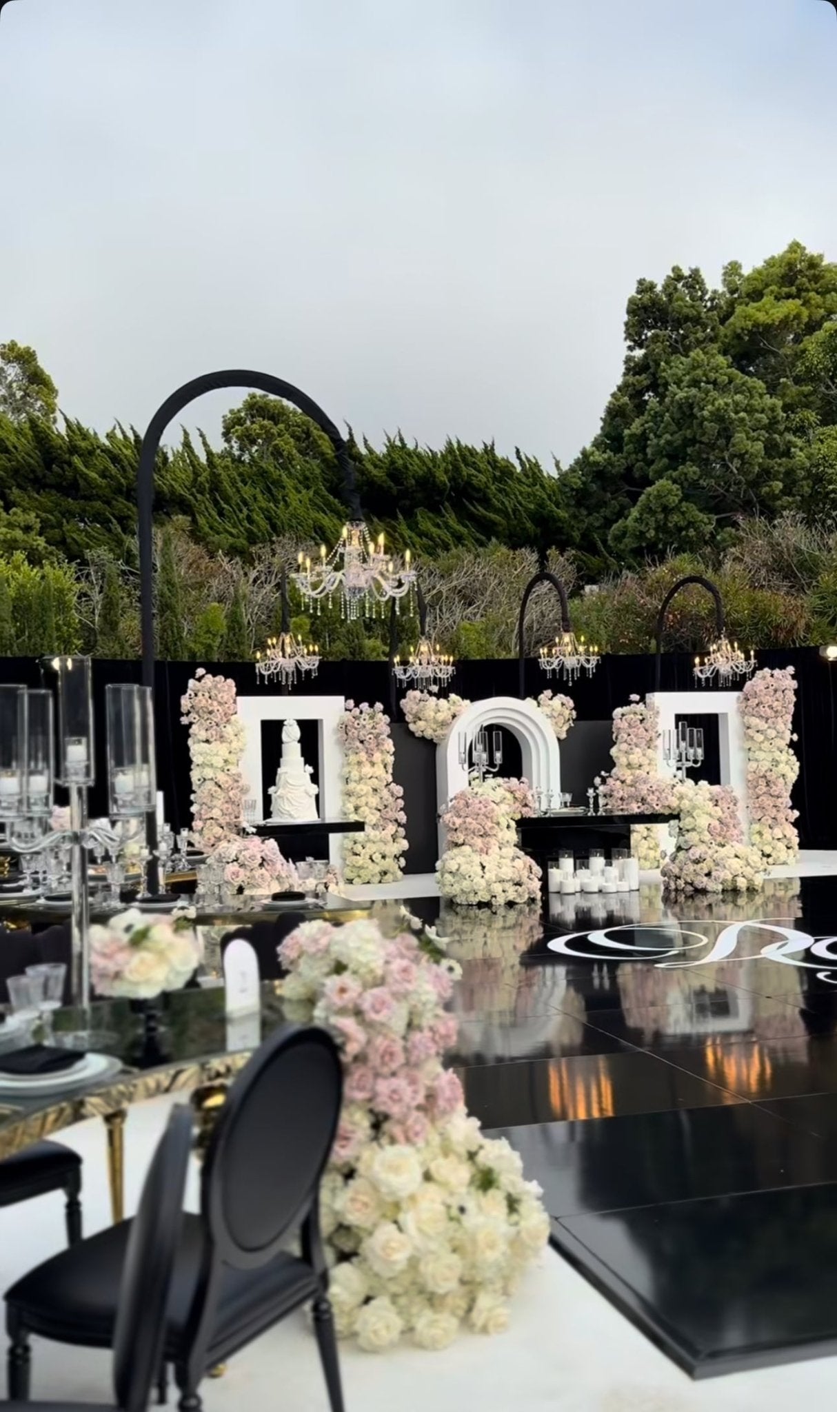 Backdrop 5 Piece Set - Custom Prop Rentals