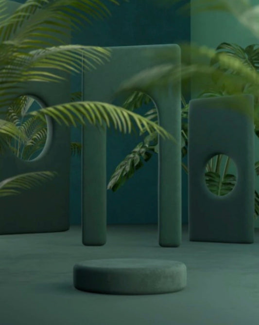 Backdrop Green 4 Piece - Custom Prop Rentals