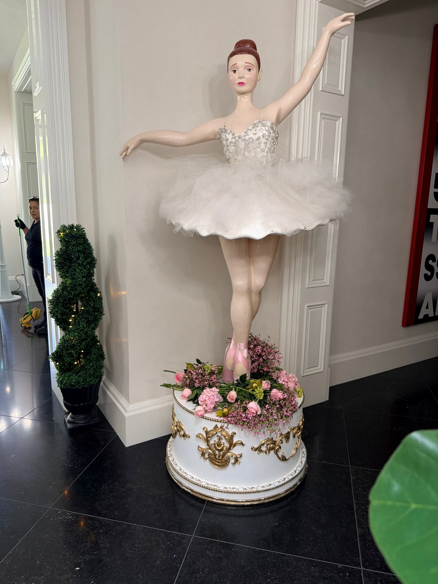 Ballerina with Base - Custom Prop Rentals