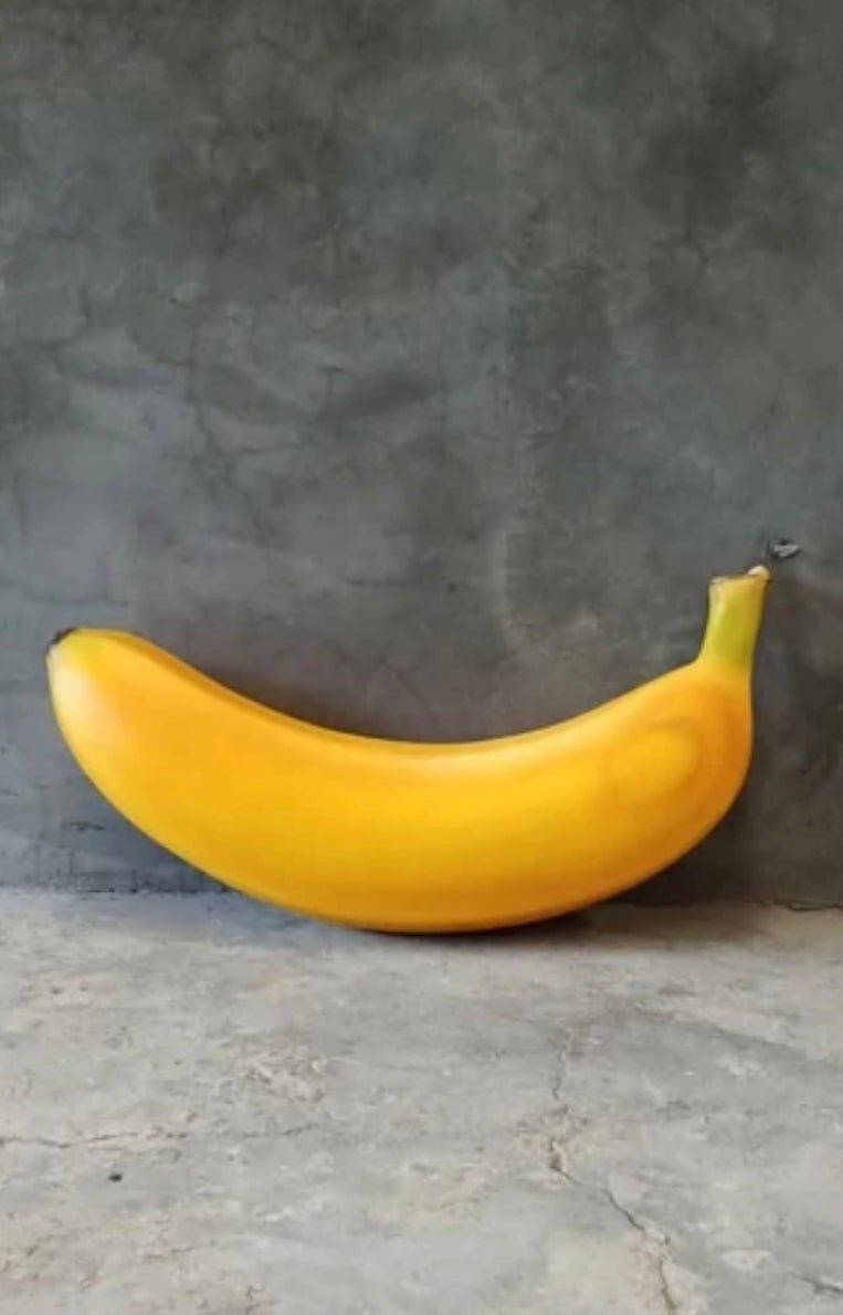 Banana Laying Oversized - Custom Prop Rentals