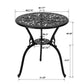 Bistro Set Black - Custom Prop Rentals