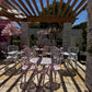 Bistro Set Pink - Custom Prop Rentals