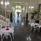 Bistro Set White - Custom Prop Rentals