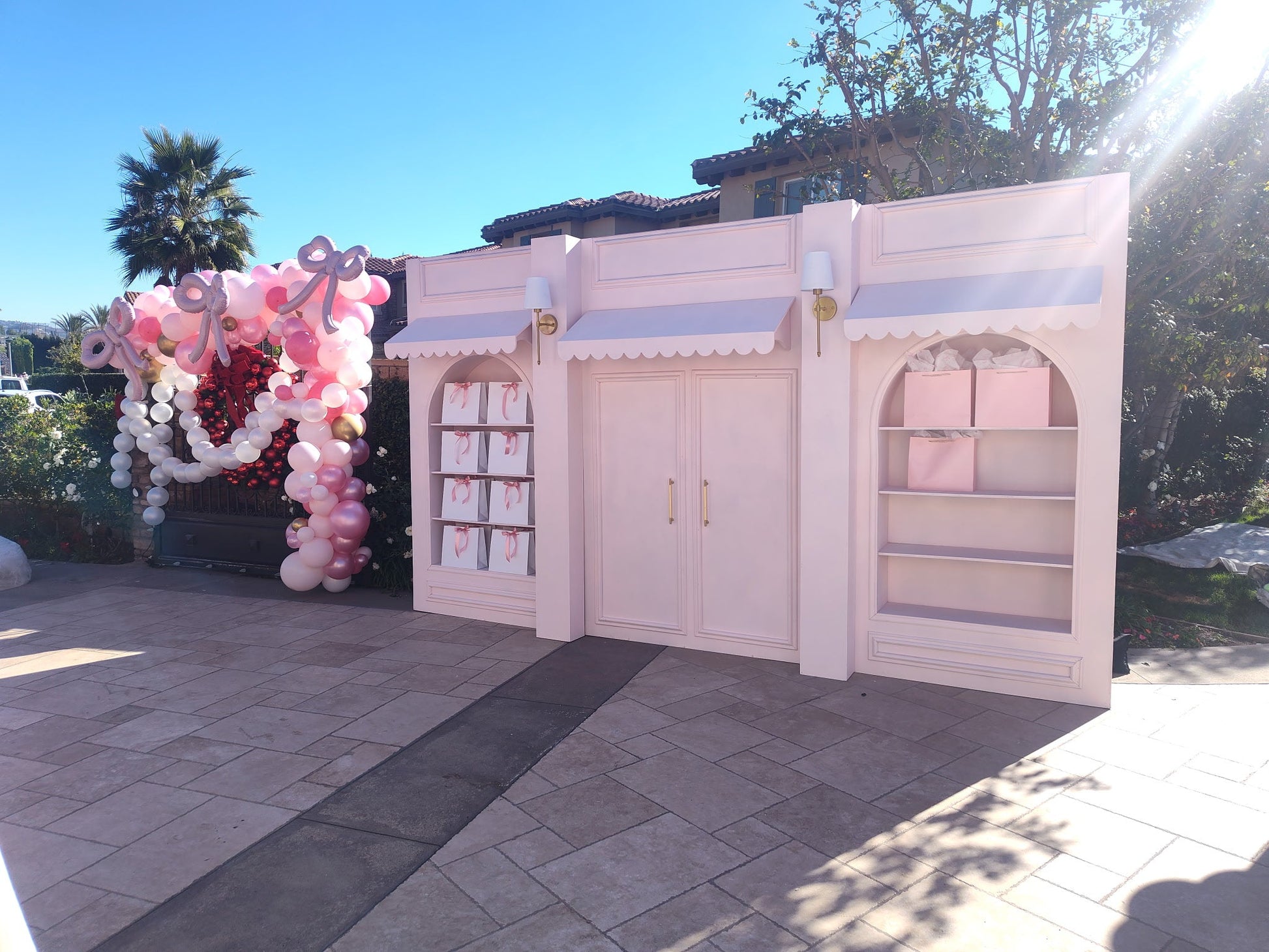 Boutique With Lamps - Custom Prop Rentals