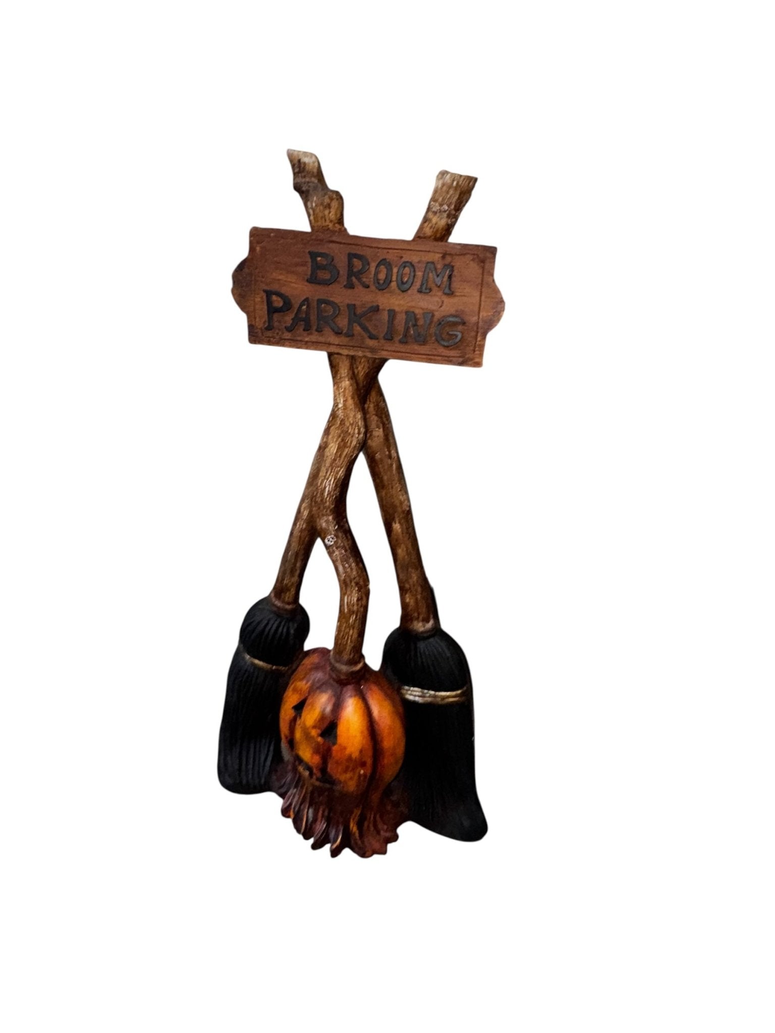 Broom Parking Sign - Custom Prop Rentals